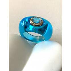 Bague Flamenco AW02 turquoise.